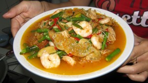 tauco udang kembang tahu