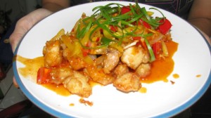 ayam goreng saus mangga