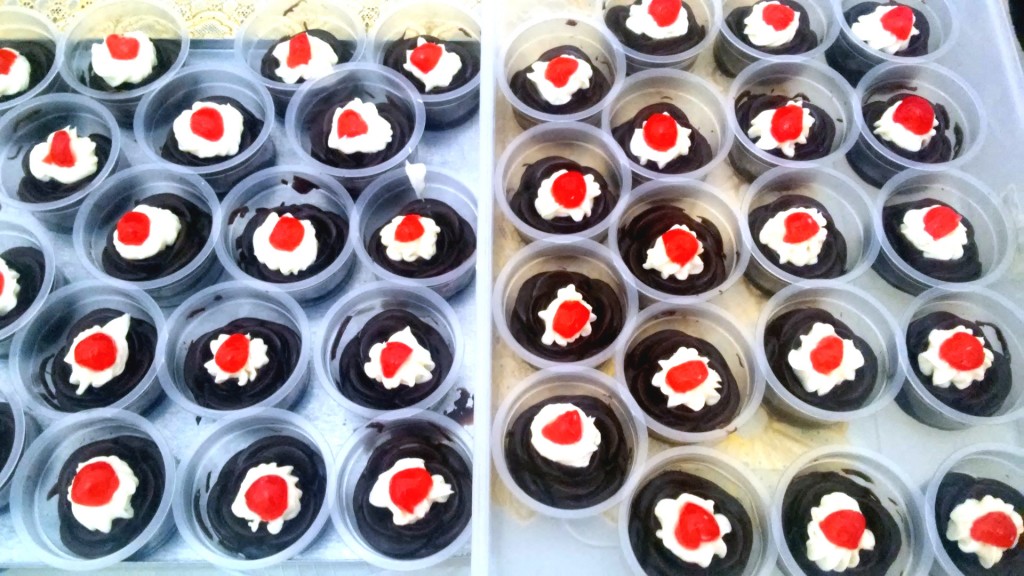 puding coklat